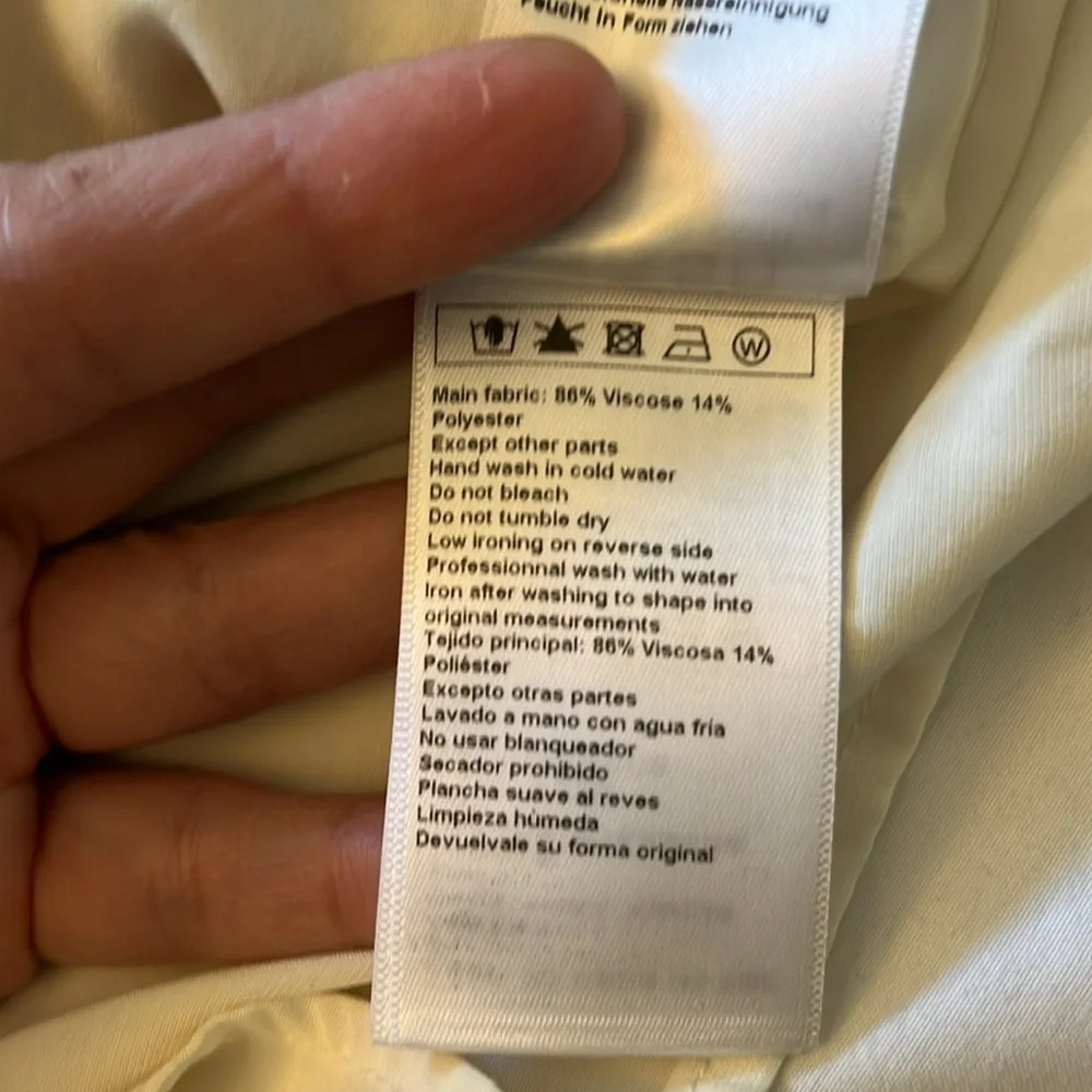 ba&sh Cream Wrap Blouse - Picture 13 of 14